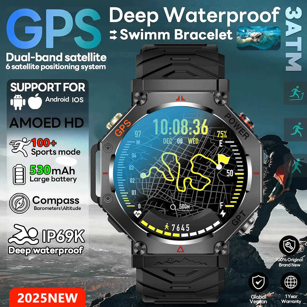 Smartwatch Store - 2026 New T-Rex 3 Ultra 10ATM