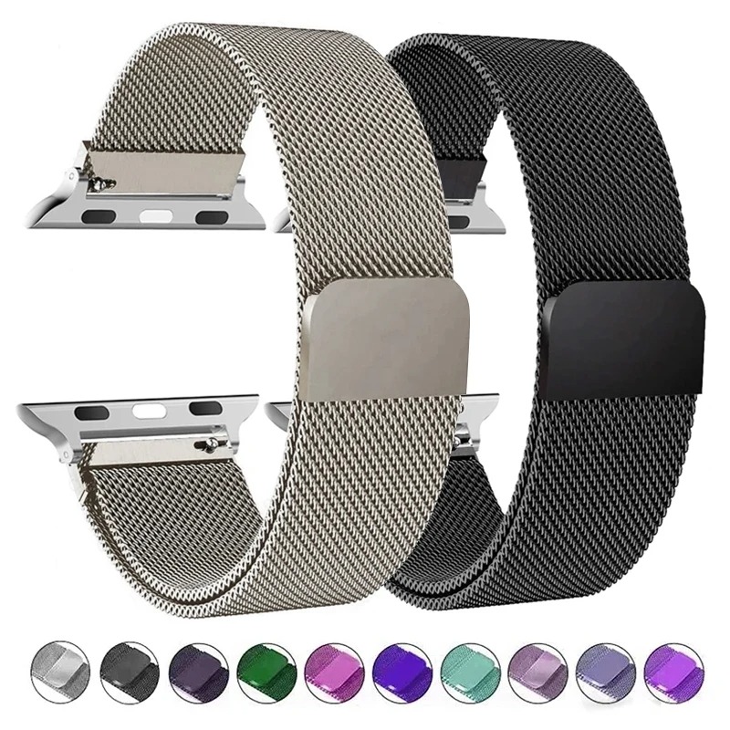 Apple Smartwatch Accessories - Milanese Strap For apple Watch Bands