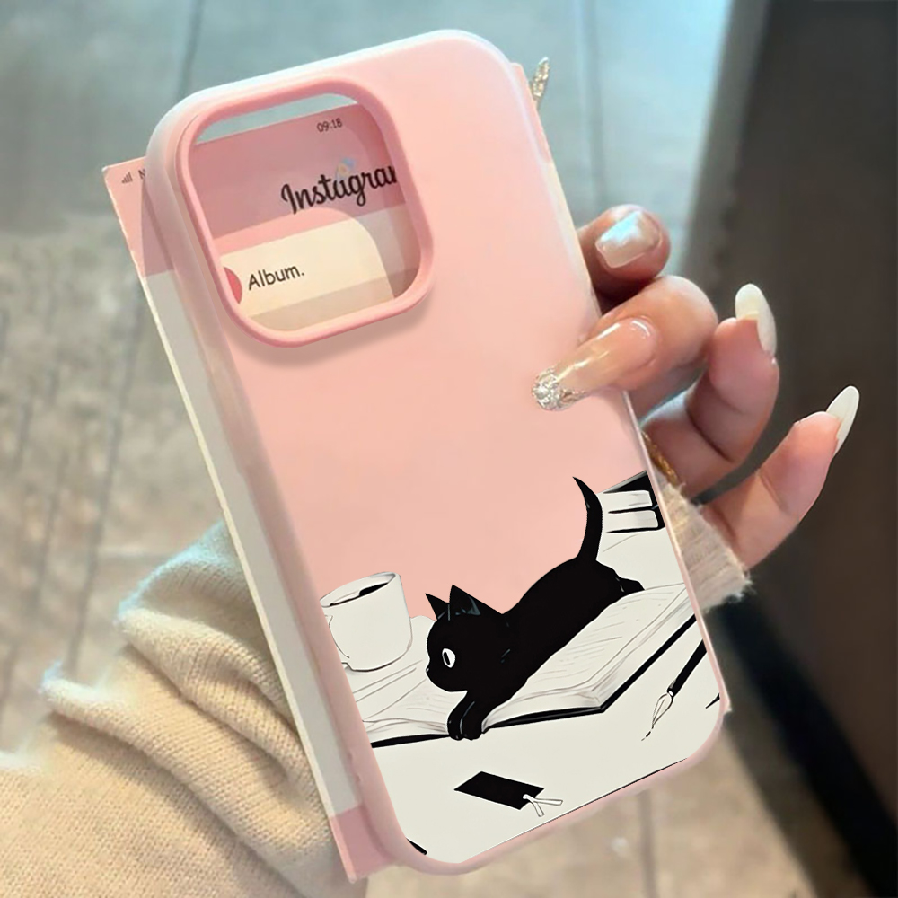 Xiaomi Redmi Note 14 - INS Cute Kitty Read Book Phone