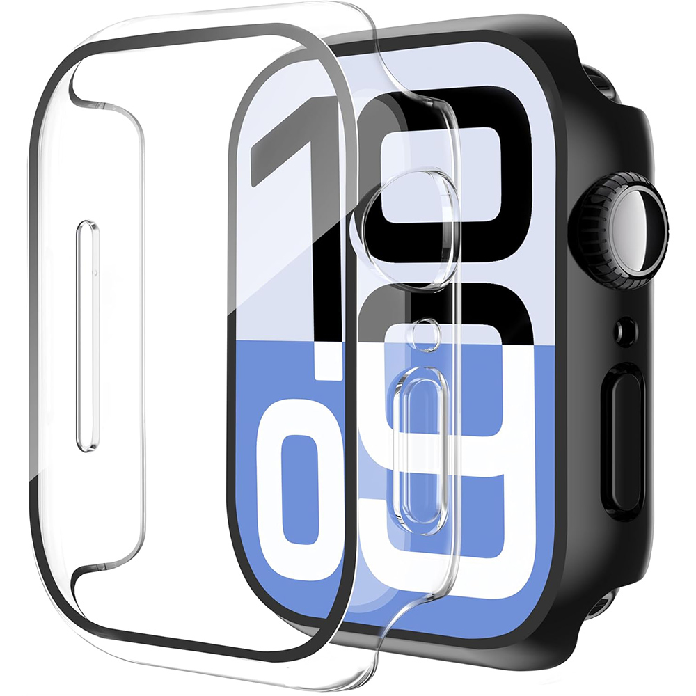 Apple Smartwatch Accessories - Black Transparent Case Cover For Apple