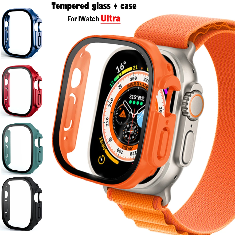 Apple Smartwatch Accessories - Glass+case For Apple Watch Ultra 49mm