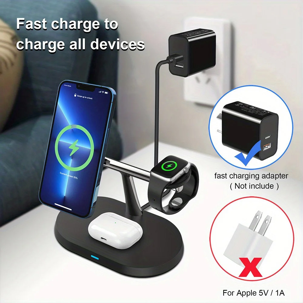 3 in 1 Magnetic Wireless Charg - огляд і ціна Smartwatch Ac