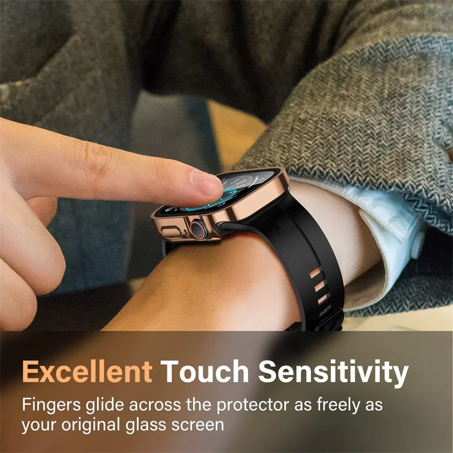Glass+cover For Apple Watch ca - огляд і ціна Smartwatch Watch Accessories For Women