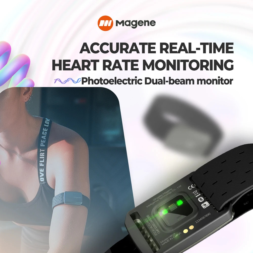 Magene H803 Heart Rate Armband - огляд і ціна Rugged Sport Strap