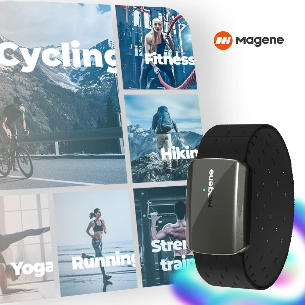 Magene H803 Heart Rate Armband - огляд і ціна Rugged Sport Strap