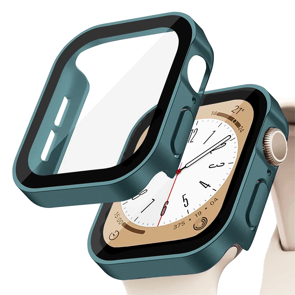 Glass+cover For Apple Watch ca - огляд і ціна Smartwatch Watch Accessories For Women