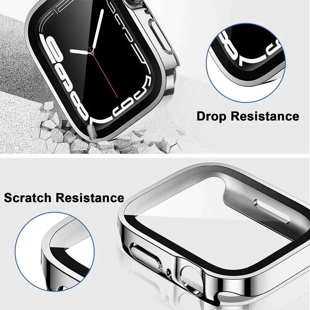 2PCS Waterproof Edge Cases for - огляд і ціна Apple Smartwatch Accessories