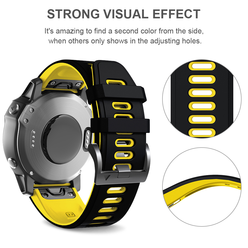 Replacement Watchbands 22mm 26 - огляд і ціна Silicone Band Replacement