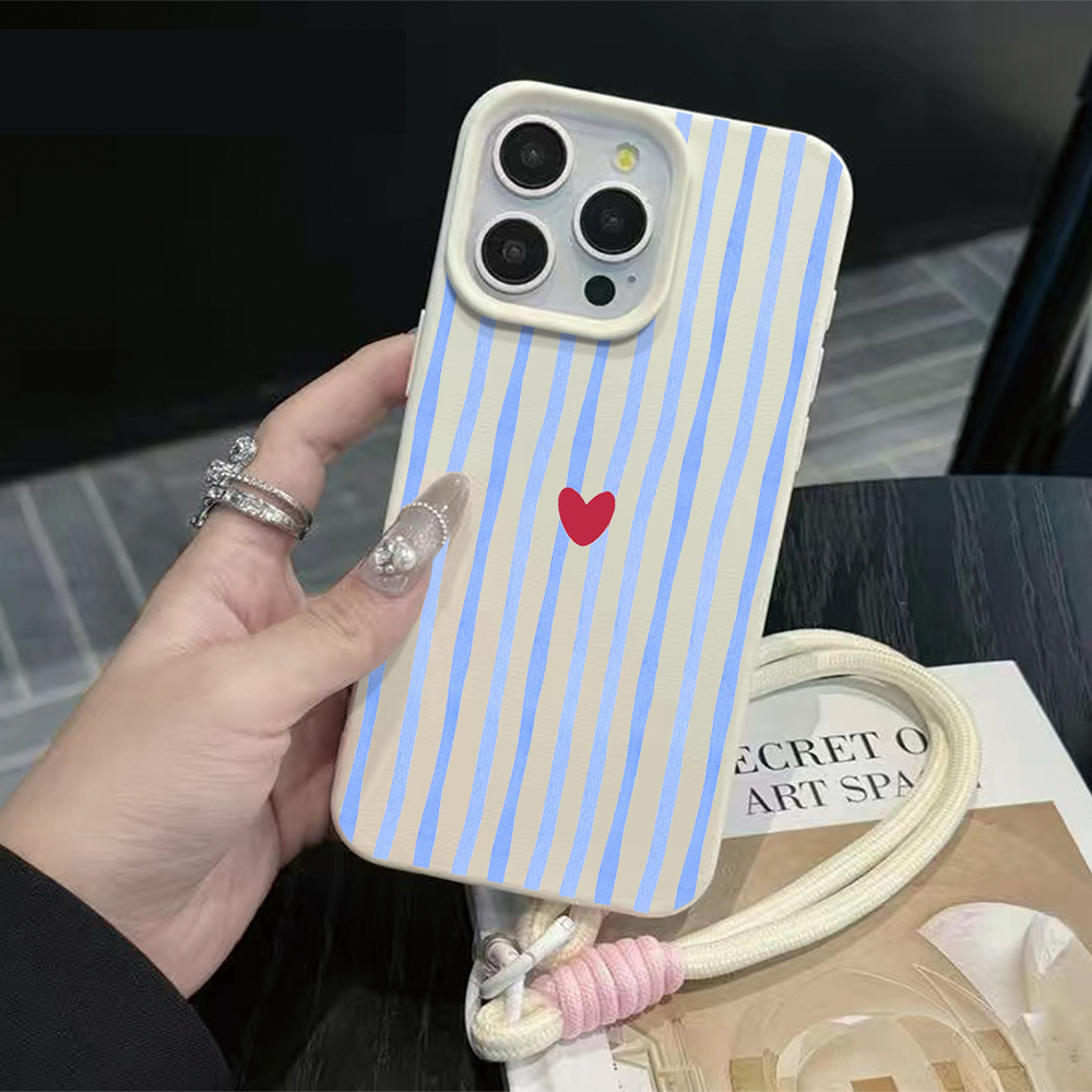 Vertical Stripes Hearts Phone  - огляд і ціна Apple Iphone 16