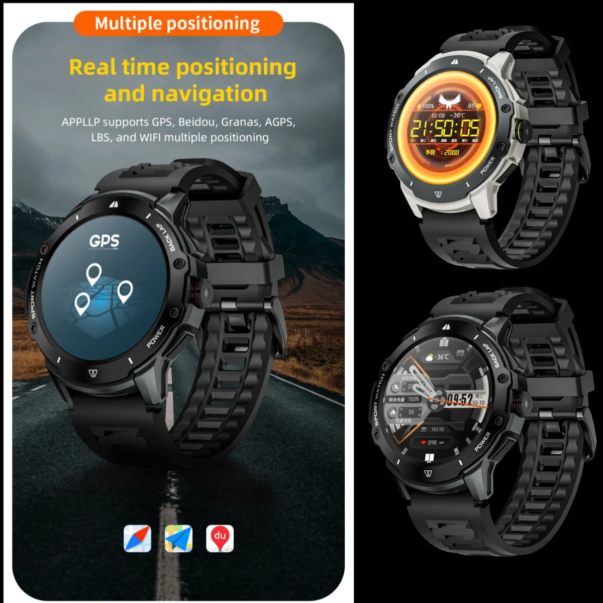 ApexTP8+128GB Smart Watch 1.43 - огляд і ціна Smartwatch Store