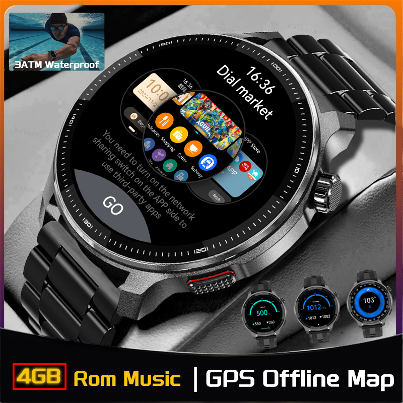 NEW 4G Memory GPS Offline Map  - огляд і ціна Smartwatch Store