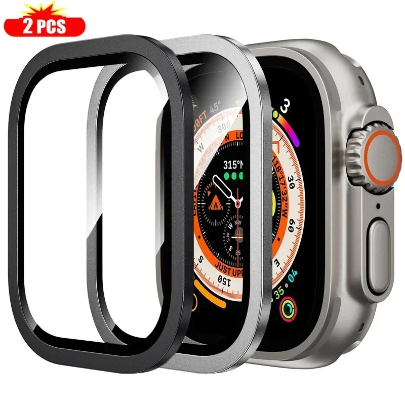 2PCS Tempered Glass for Apple  - огляд і ціна Smartwatch Watch Accessories For Women