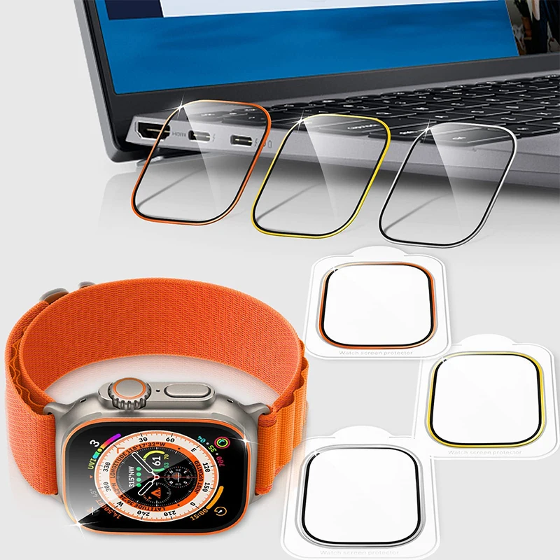 Tempered Glass for Apple Watch - огляд і ціна Smartwatch Watch Accessories For Women