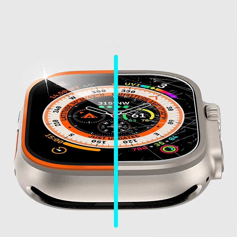 Tempered Glass for Apple Watch - огляд і ціна Smartwatch Watch Accessories For Women