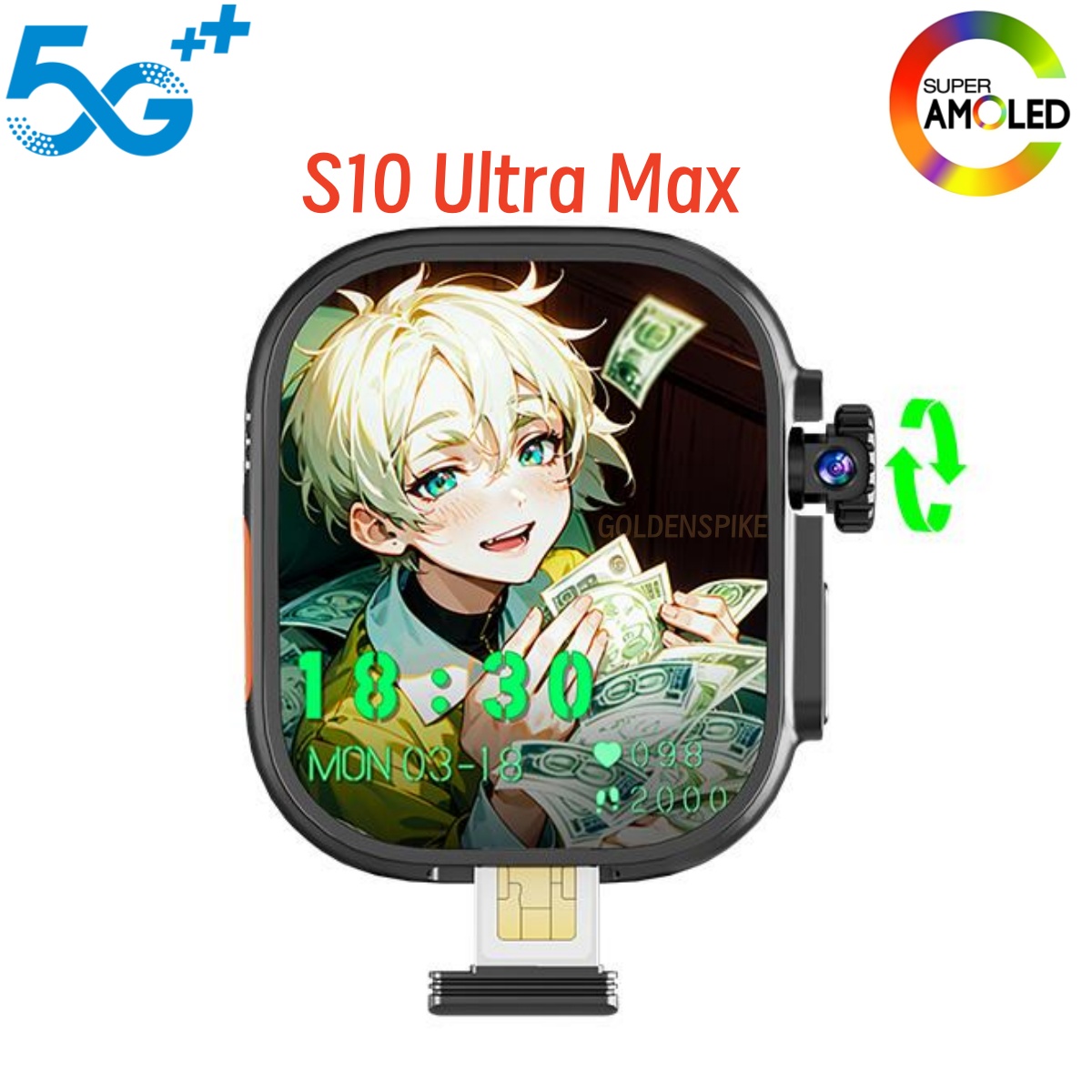 S10 Ultra MAX 5G Smartwatch wi - огляд і ціна Smartwatch Store