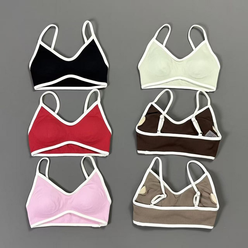 Women Contrastline Yoga Bra V  - огляд і ціна Rugged Sport Strap