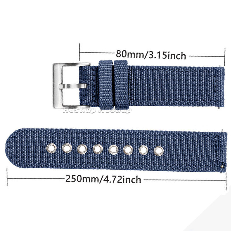 Nylon Strap 18mm 20mm 22mm Ban - огляд і ціна Nylon Nato Strap