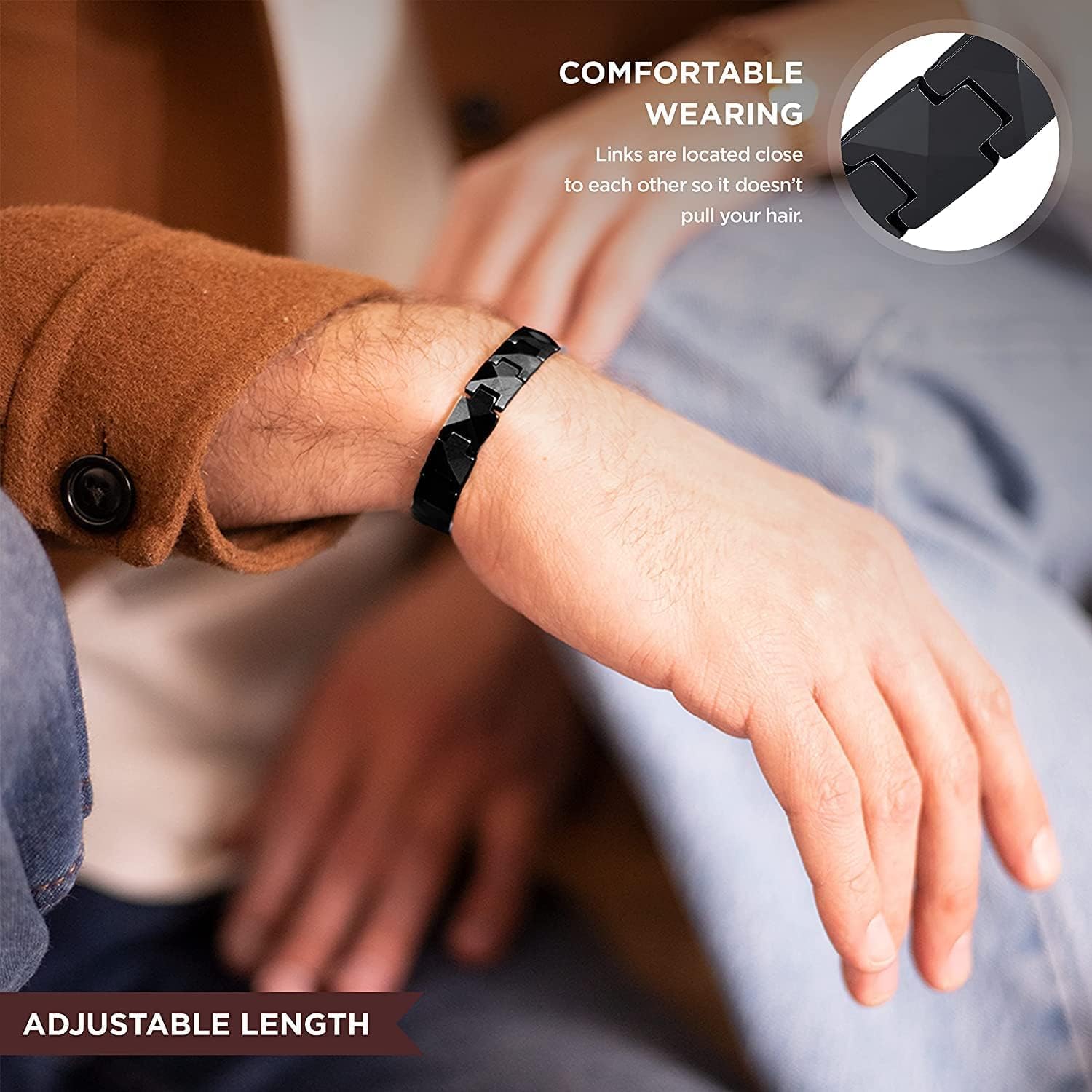 ARADOO Premium Ceramic Bracele - огляд і ціна Ceramic Link Bracelet