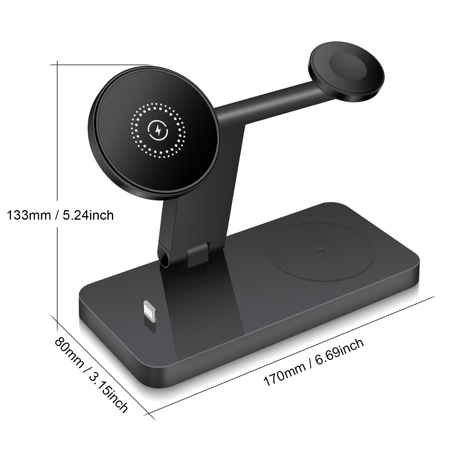 4 in 1 Magnetic Wireless Charg - огляд і ціна Smartwatch Ac