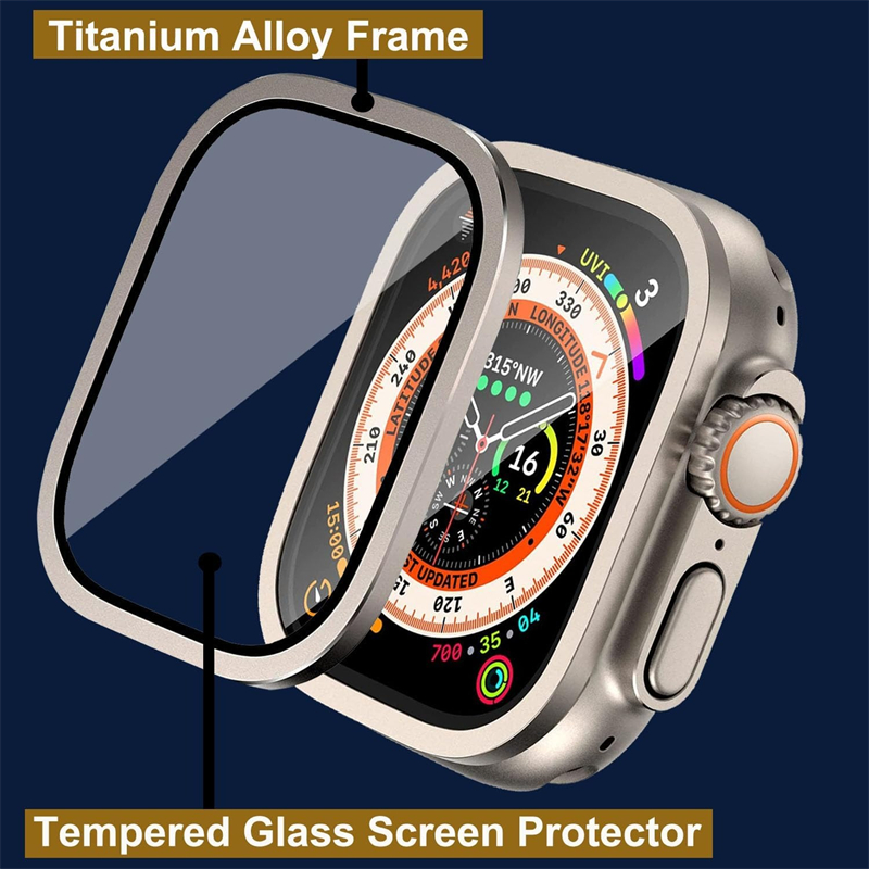 Aluminium Alloy Case+Tempered  - огляд і ціна Smartwatch Case
