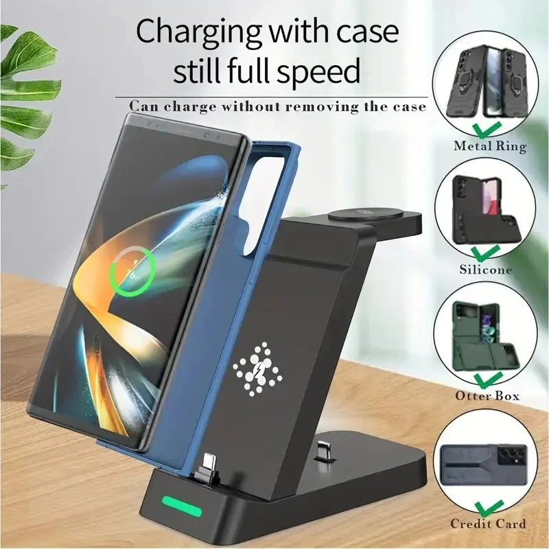 3 In 1 Charging Station for Sa - огляд і ціна Smartwatch Ac