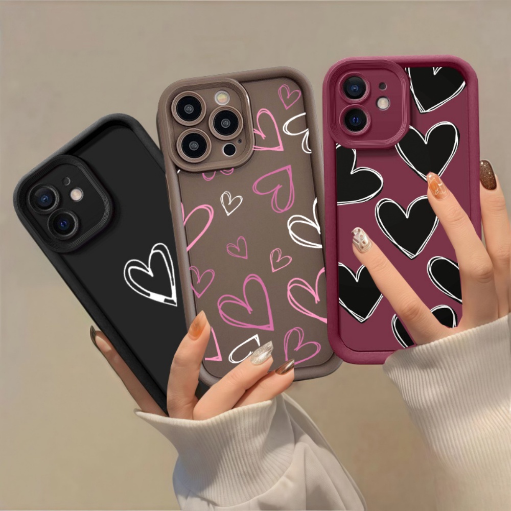 Cute Y2K Love Heart Phone Case - огляд і ціна Xiaomi Redmi Note 14