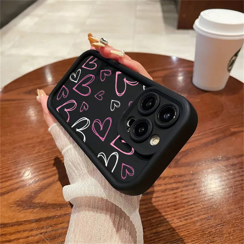 Cute Y2K Love Heart Phone Case - огляд і ціна Xiaomi Redmi Note 14