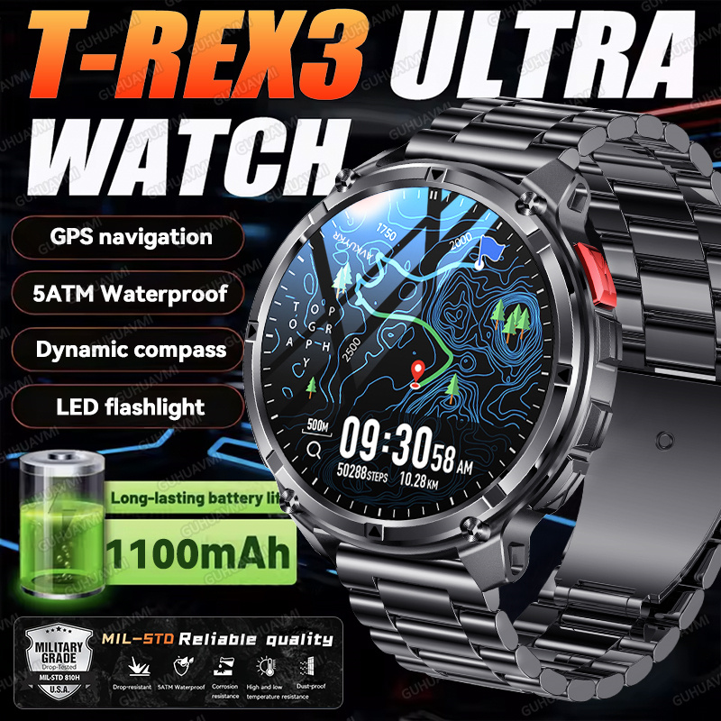 2026 New T-Rex3 Ultra 1100Mah  - огляд і ціна Smartwatch Store