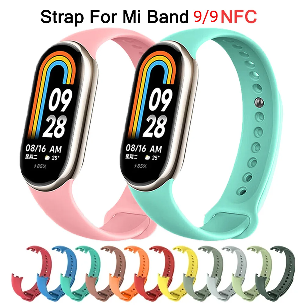 Strap for Xiaomi Mi Band 9/9 N - огляд і ціна Silicone Band Replacement