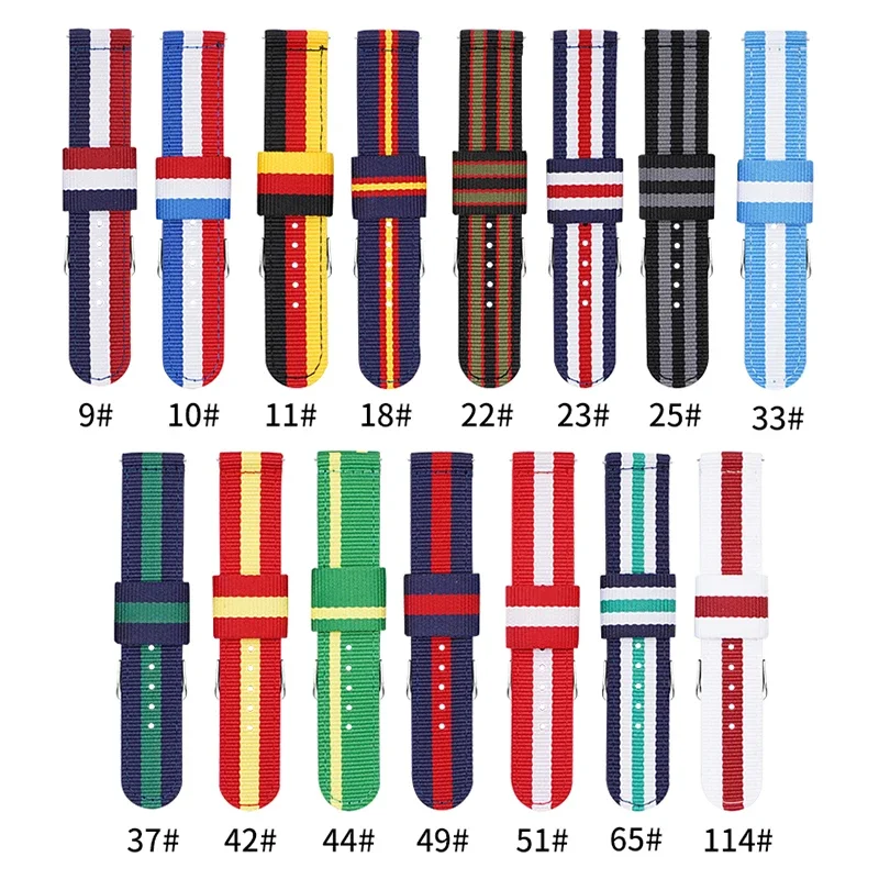 20mm 22mm Woven Nylon Strap fo - огляд і ціна Nylon Nato Strap