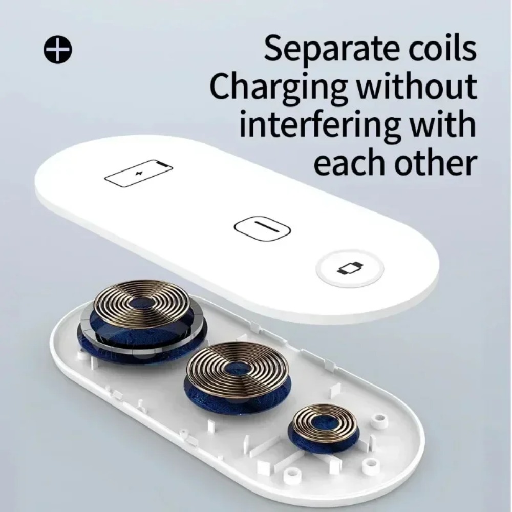 3-in-1 Wireless Charging Pad F - огляд і ціна Smartwatch Ac