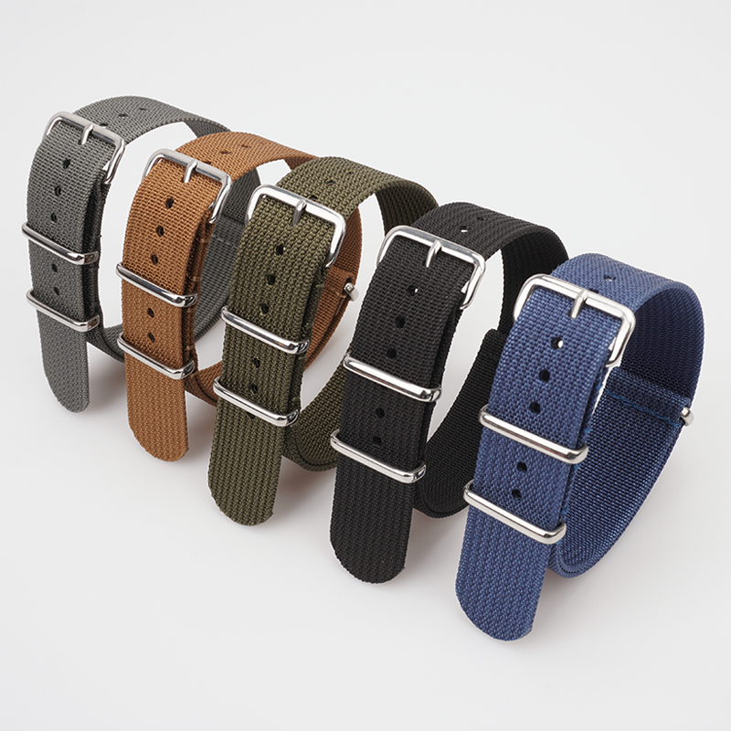 Ribbed Nylon Strap For Seiko M - огляд і ціна Nylon Nato Strap