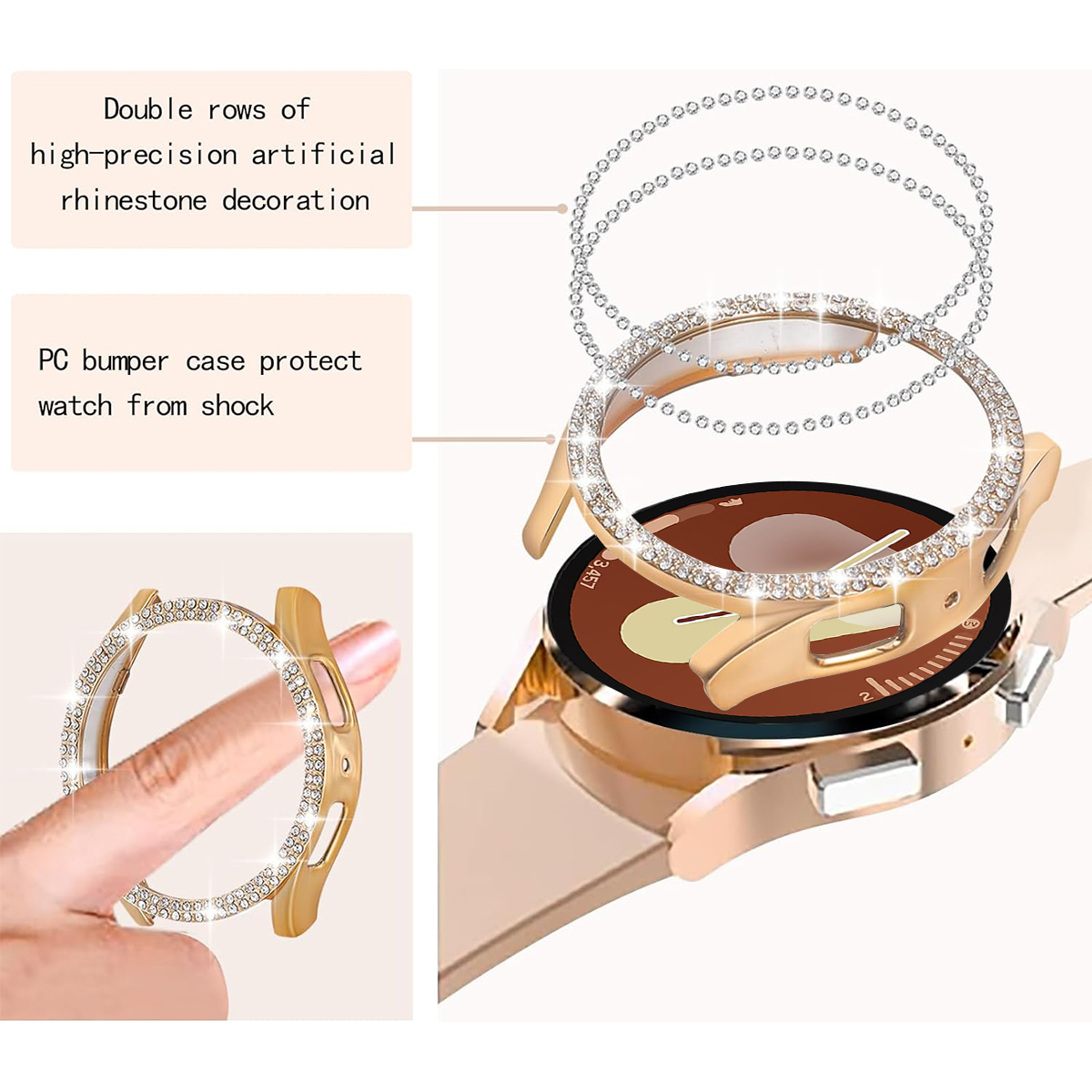Case for Samsung Galaxy Watch  - огляд і ціна Accessories For Galaxy Watch 5