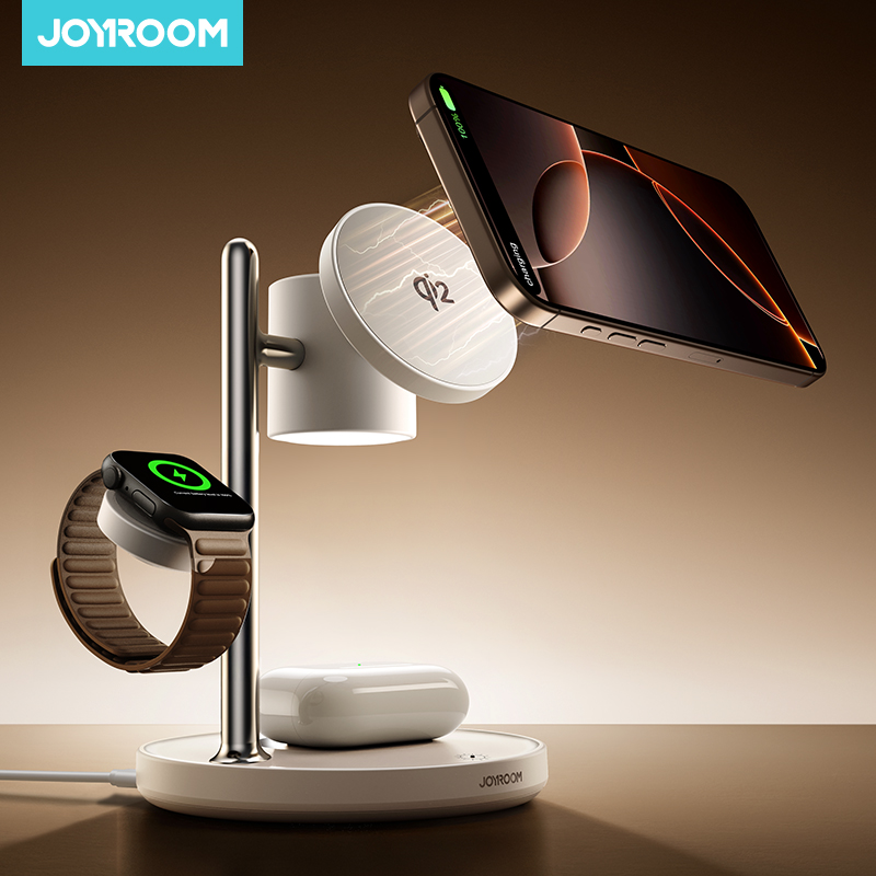 Joyroom 4-in-1 Magnetic Chargi - огляд і ціна Smartwatch Ac