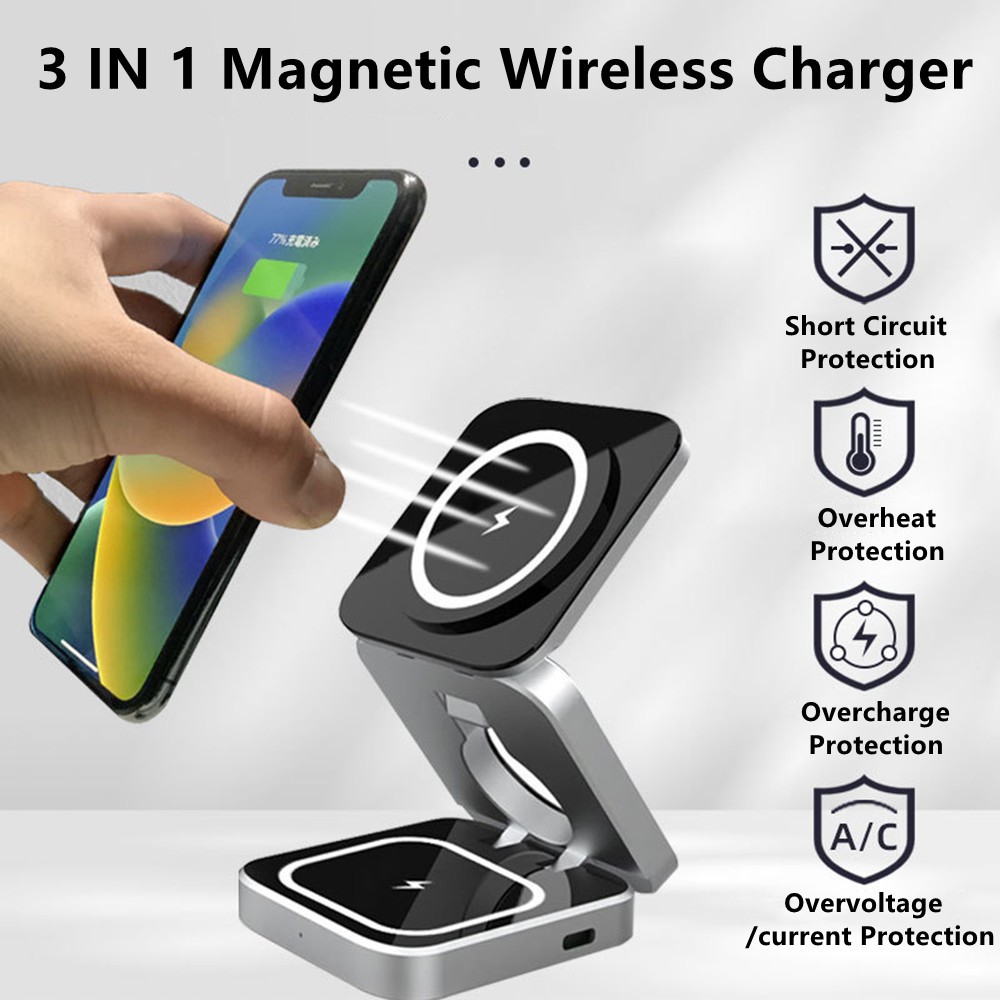 Foldable Magnetic Wireless Cha - огляд і ціна Smartwatch Ac