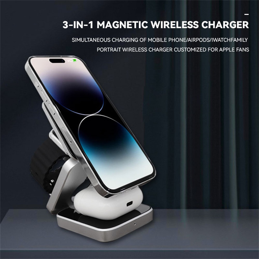 Foldable Magnetic Wireless Cha - огляд і ціна Smartwatch Ac