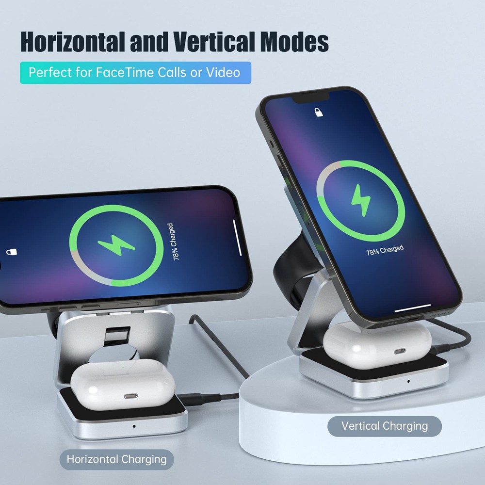Foldable Magnetic Wireless Cha - огляд і ціна Smartwatch Ac