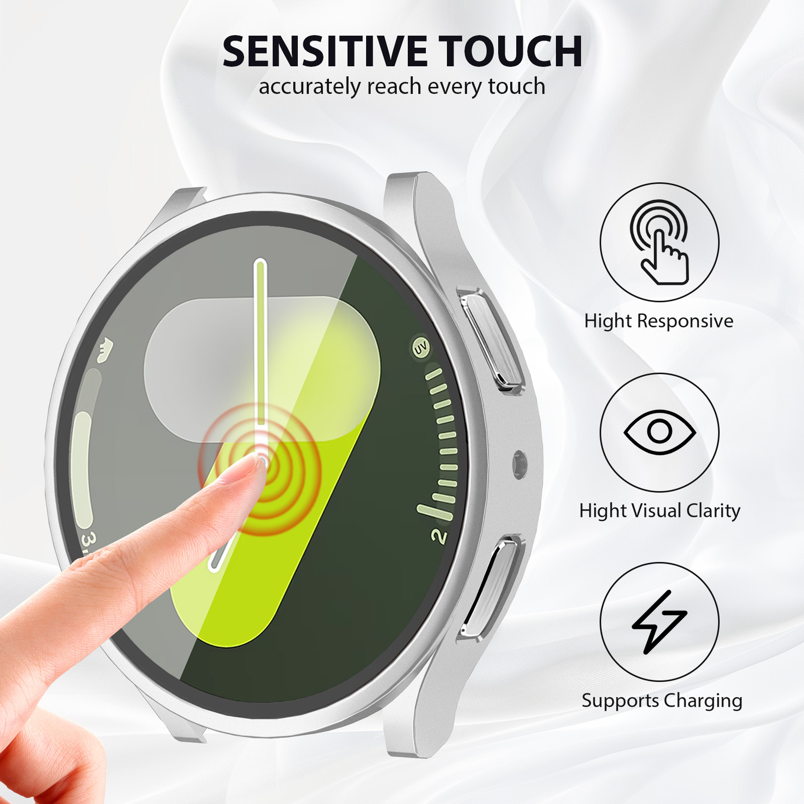 Glass+Case for Samsung Galaxy  - огляд і ціна Smartwatch Case